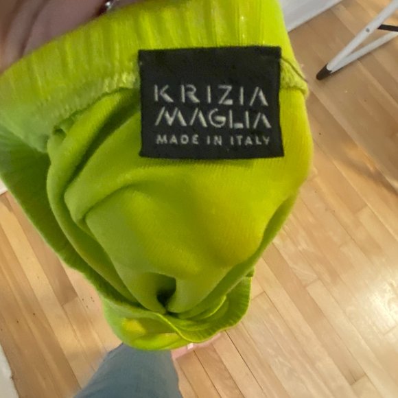 VINTAGE ITALIAN DESIGNER BRAND KRIZIA MAGLIA, GREAT CONDITION. - Picture 4 of 4